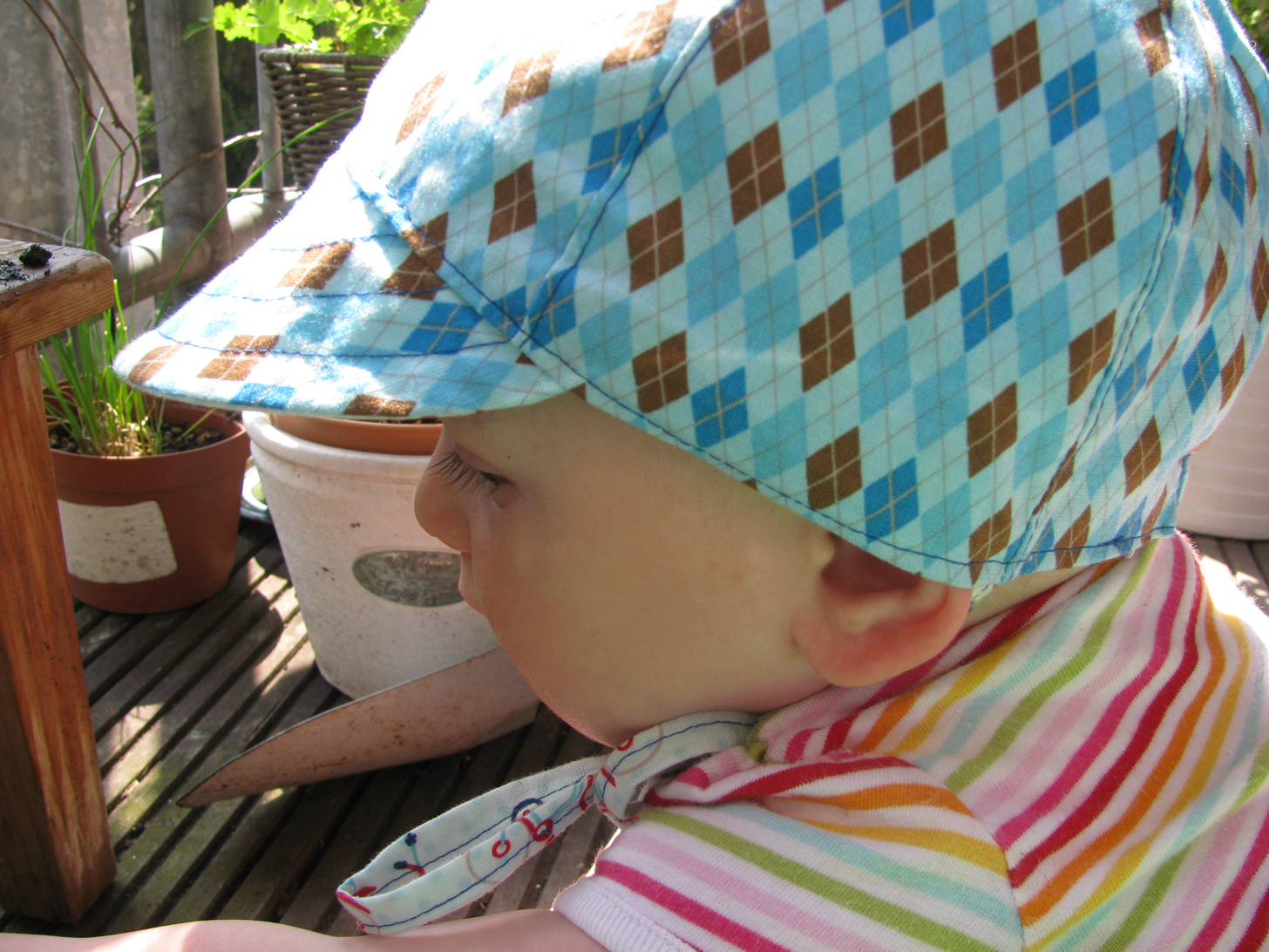 Wendehut als Sonnenschutz für Kinder